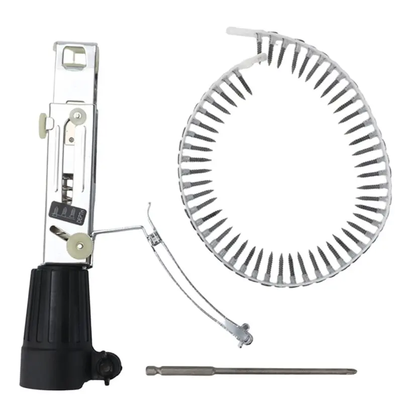 

Адаптер для автоматического цепного гвоздезабивателя ABGH, винтоверт для электрической дрели, инструмент для деревообработки, насадка для беспроводной дрели.