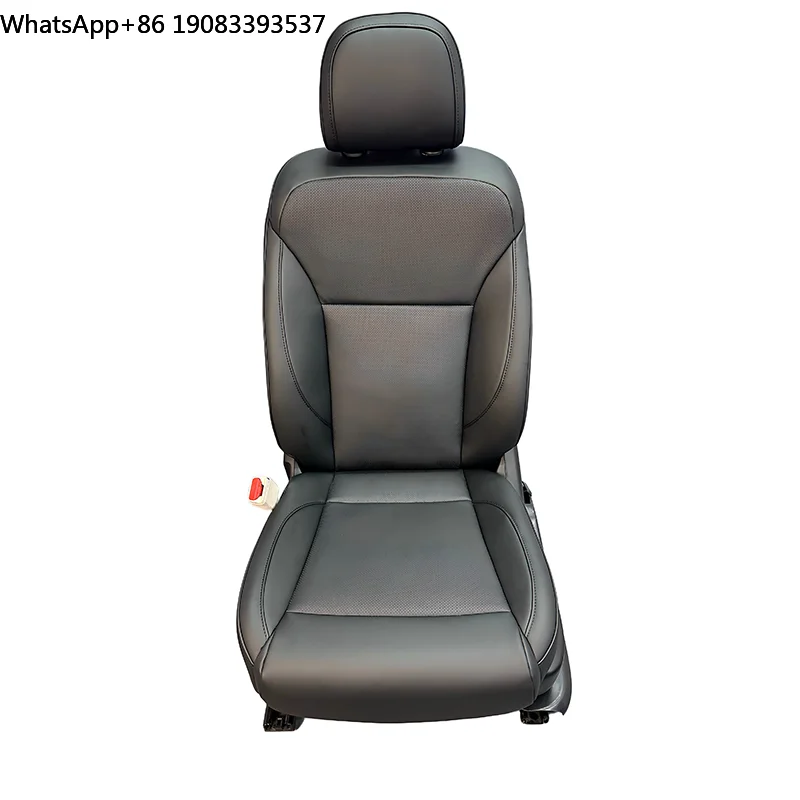 Original Genuine Leather Universal Fit Car Seat Replacement & Removal Kit with Multi-functional Headrest for Ideal I8