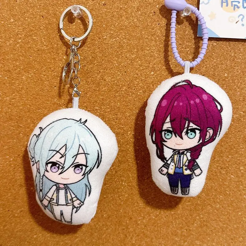 10cm Stuffed Plush Pendats Anime Ensemble Stars Ayase Mayoi Hibiki Wataru Cartoon Cotton Doll Children Adult Toy Christmas Gifts