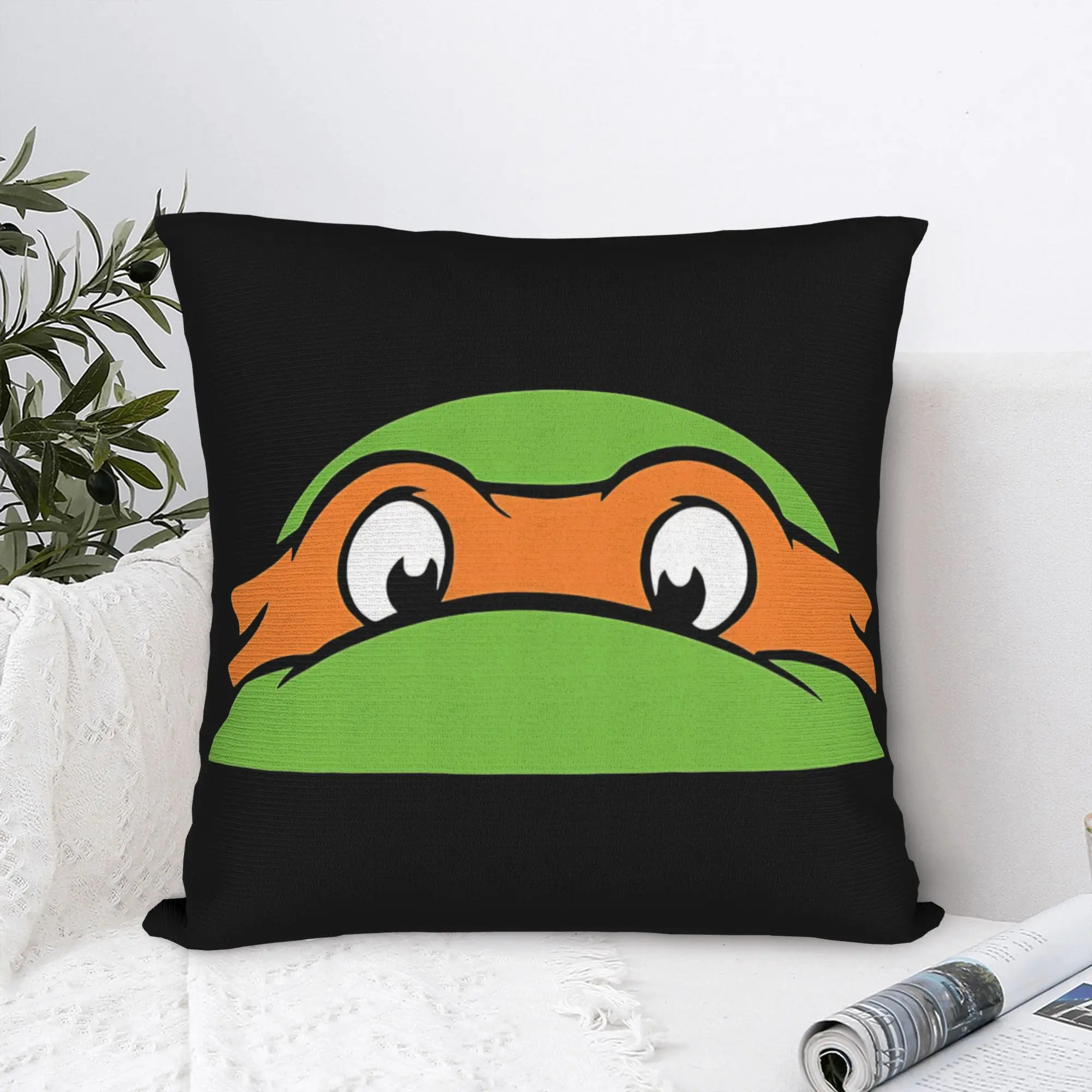  T-Teenage M-Mutant Ninja Turtles Pillowcases  Vintage Pillow Case For Living Room Sofa Comfy Pillow Cover