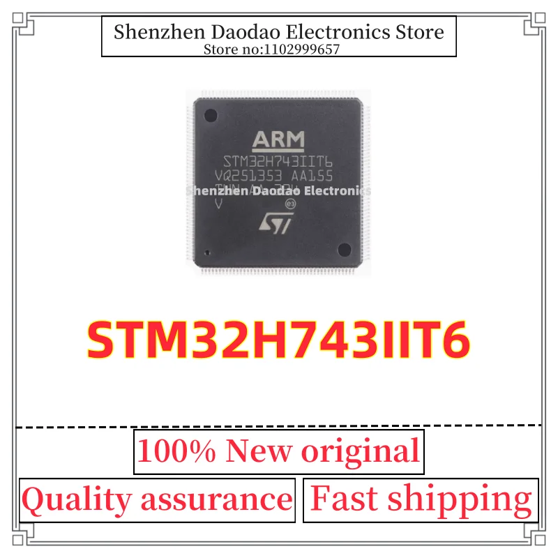 

STM32H743IIT6 LQFP-176 Microcontroller MCU chip IC New original