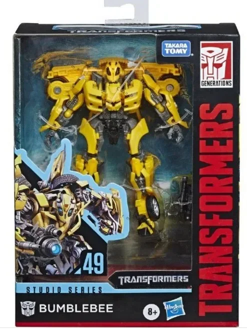 W magazynie Takara Tomy Transformers Movie Enhanced Class D SS49 Bumblebee Action Figures Collecting Hobbies Model Toy Gift