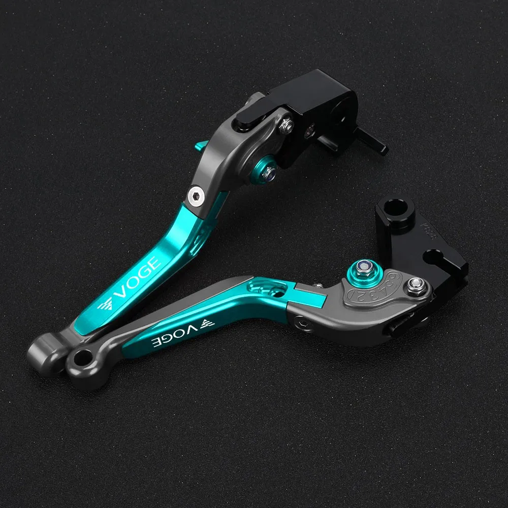 2024 دراجة نارية قابل للتعديل دواسة فرامل عتلات ل Loncin Voge RR525 جميع السنوات 2023-2024 7/8 ''22 مللي متر المقود القبضات مقبض ينتهي #5