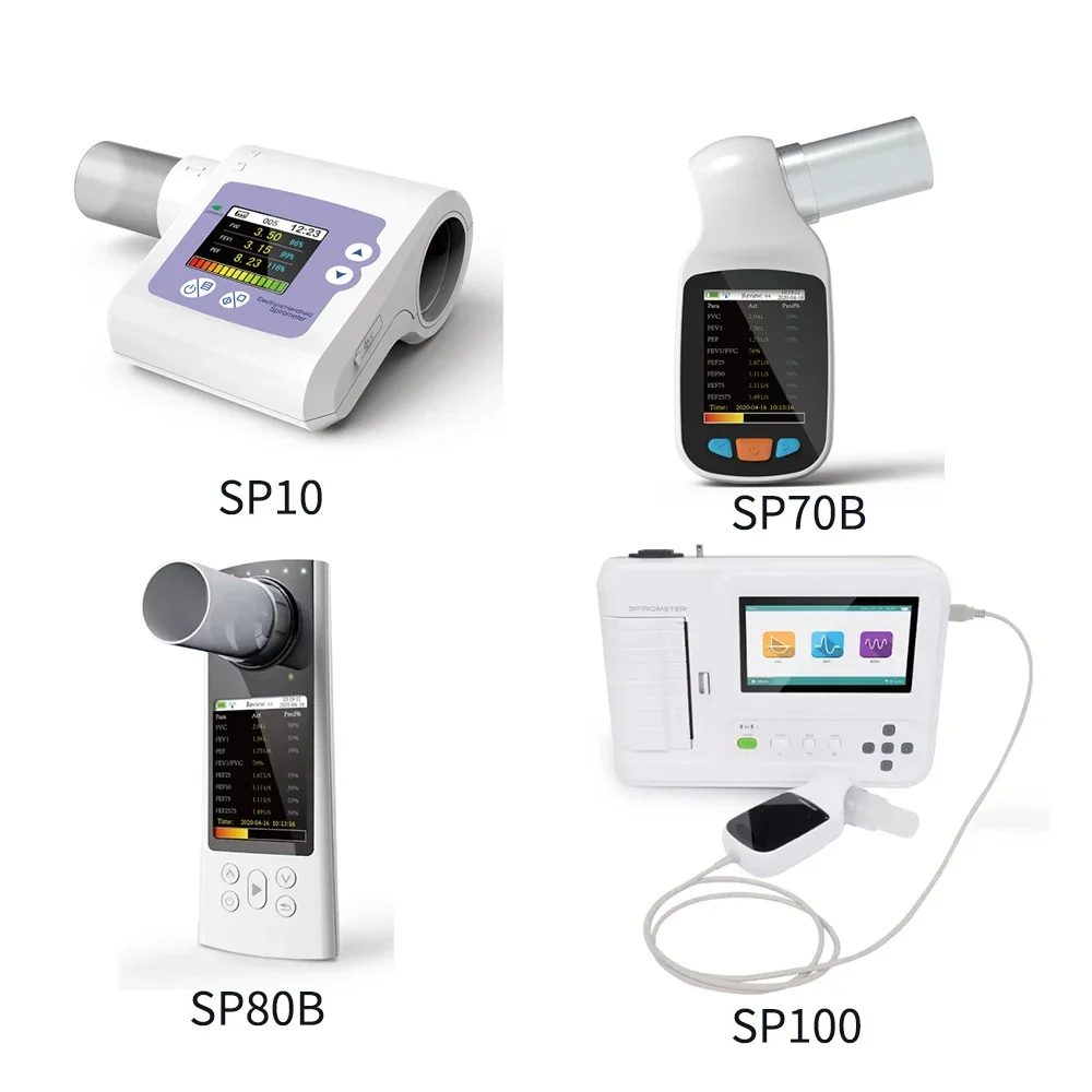 Digital Spirometer Device Medical Machine Spirometry Software Usb Portable Spirometer