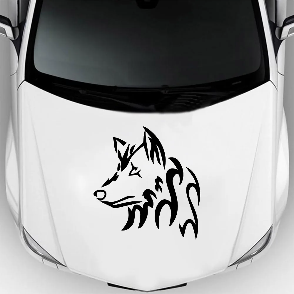 Car Body WOLF Stickers For Cars Beautiful Vinyl Decal Personality Waterproof Accessories