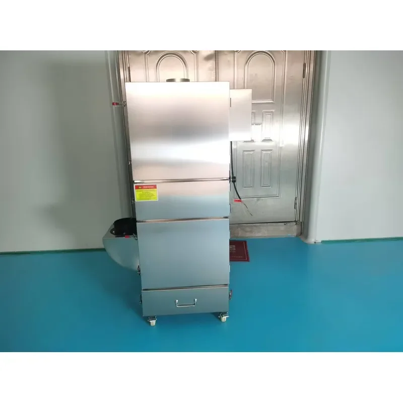 SS304 Mini Dust Collector Filtration Efficiency 800m/h Air Volume for Workshop Dust Extraction