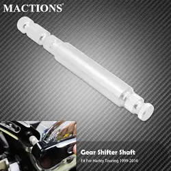 Motorccyle Gear Inner Steel Shifter Lever Shaft Silver Steel For Harley Touring Road King Electra Street Glide FLHT 1999-2016