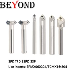 BEYOND SPK C20-25-130L 2T C20-30-130L SSP TFD45 Degrees C12-20-100-1T Chamfer Tool C10-08-100L C12 C20 C16-16-110L SSPD Cutter