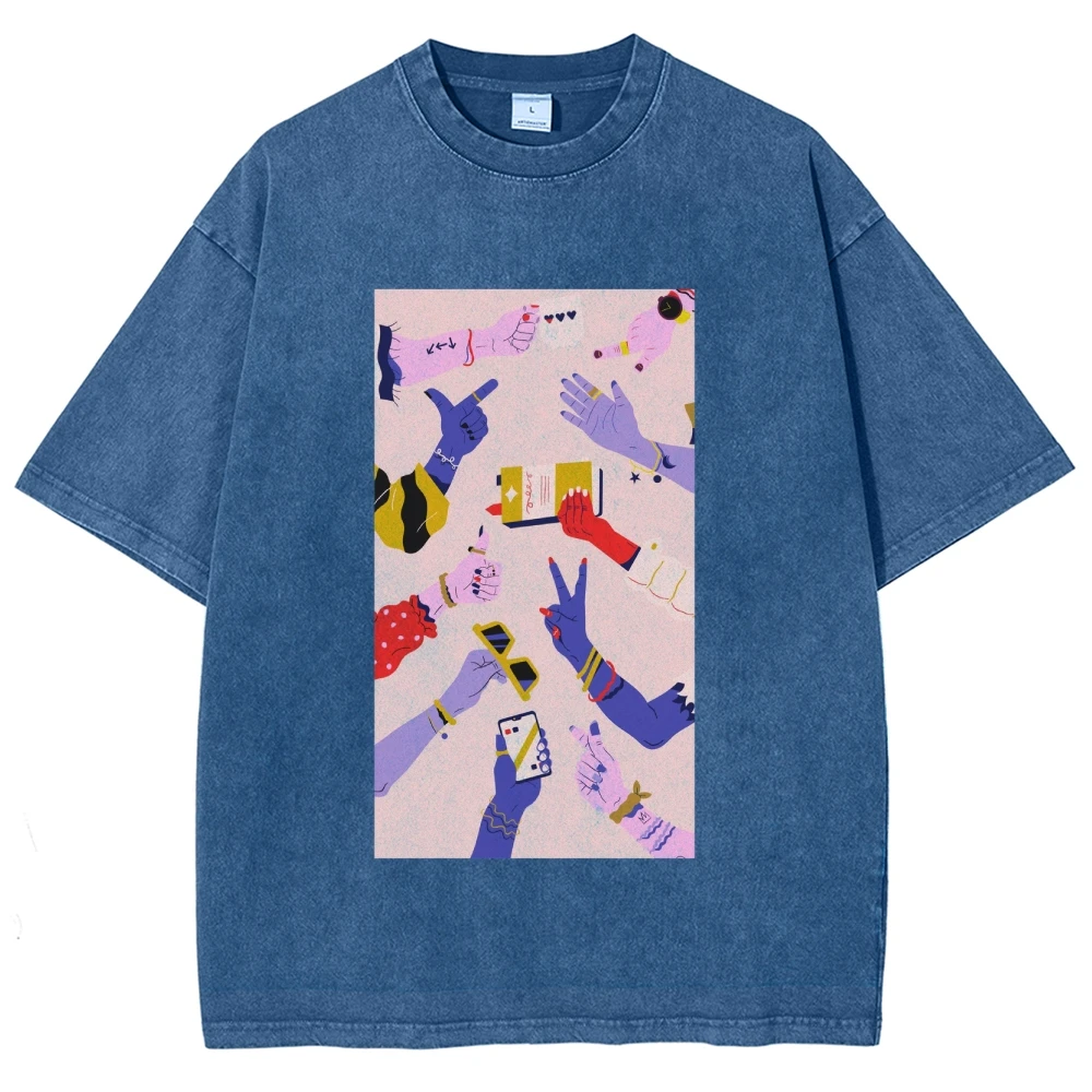 

Heather Grey Vintage Customscool Tee - Y2K Unisex Cute Core, Corporate Chic with Trousers Skirts