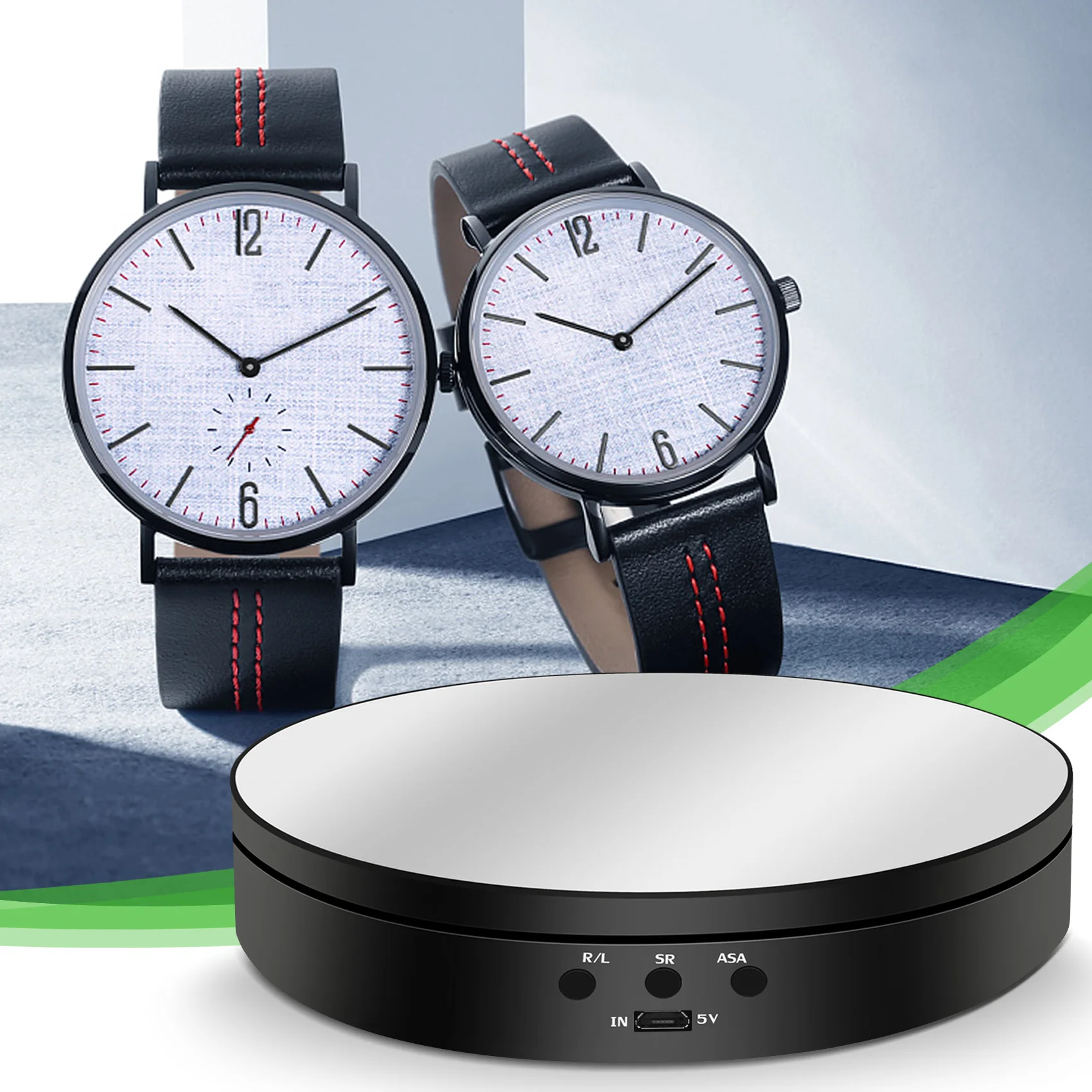 ชั้นวางหมุนได้รอบ360องศาอุปกรณ์ถ่ายภาพพื้นหลังสตูดิโอถ่ายภาพใหม่