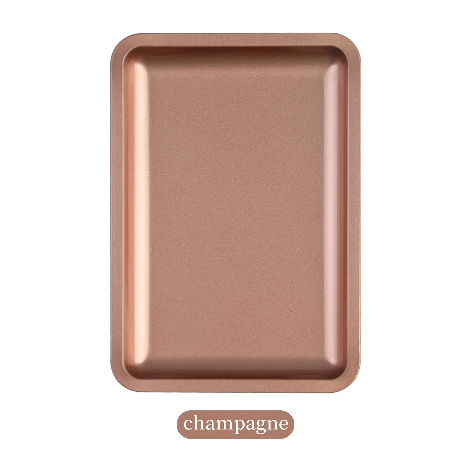 1PC Platz Edelstahl Kosmetische Ablage Nail art Maniküre Platte Pinzette Clippers Stifte Container Falsche Nägel Gericht Werkzeuge