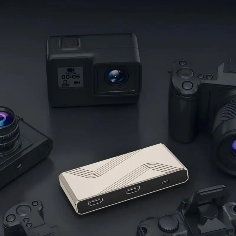 2025 Nouvelle vidéo HDTV 4K 60Hz Type C HDTV pour taper C Boîte carte vidéo jeu pour l'enregistreur en