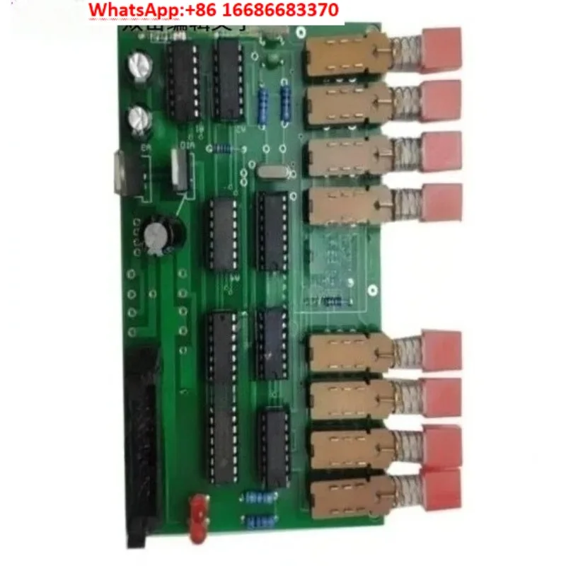 Wire Cut 8-key Circuit Board Industrial Control 8 Button Wired Cutting Controller Circuit Board Replacement Part