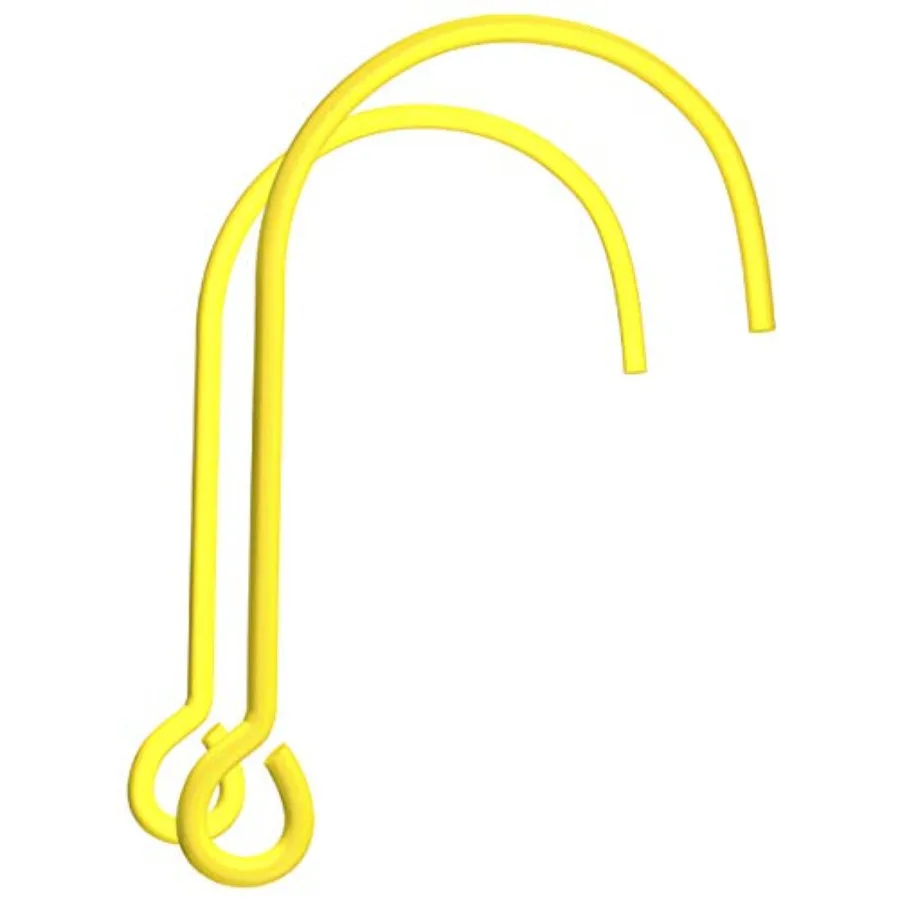 

Крюки для оконных эвакуационных лестниц, 2 железных крюка для спасательной веревочной лестницы, набор аварийных крюков, подходит для большинства окон - Отличная прочность