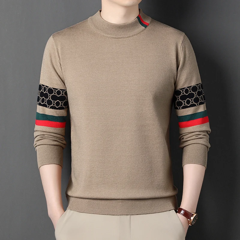 Thumbnail 3 - #37 Mens Striped Knit Sweaters List of Top Picks