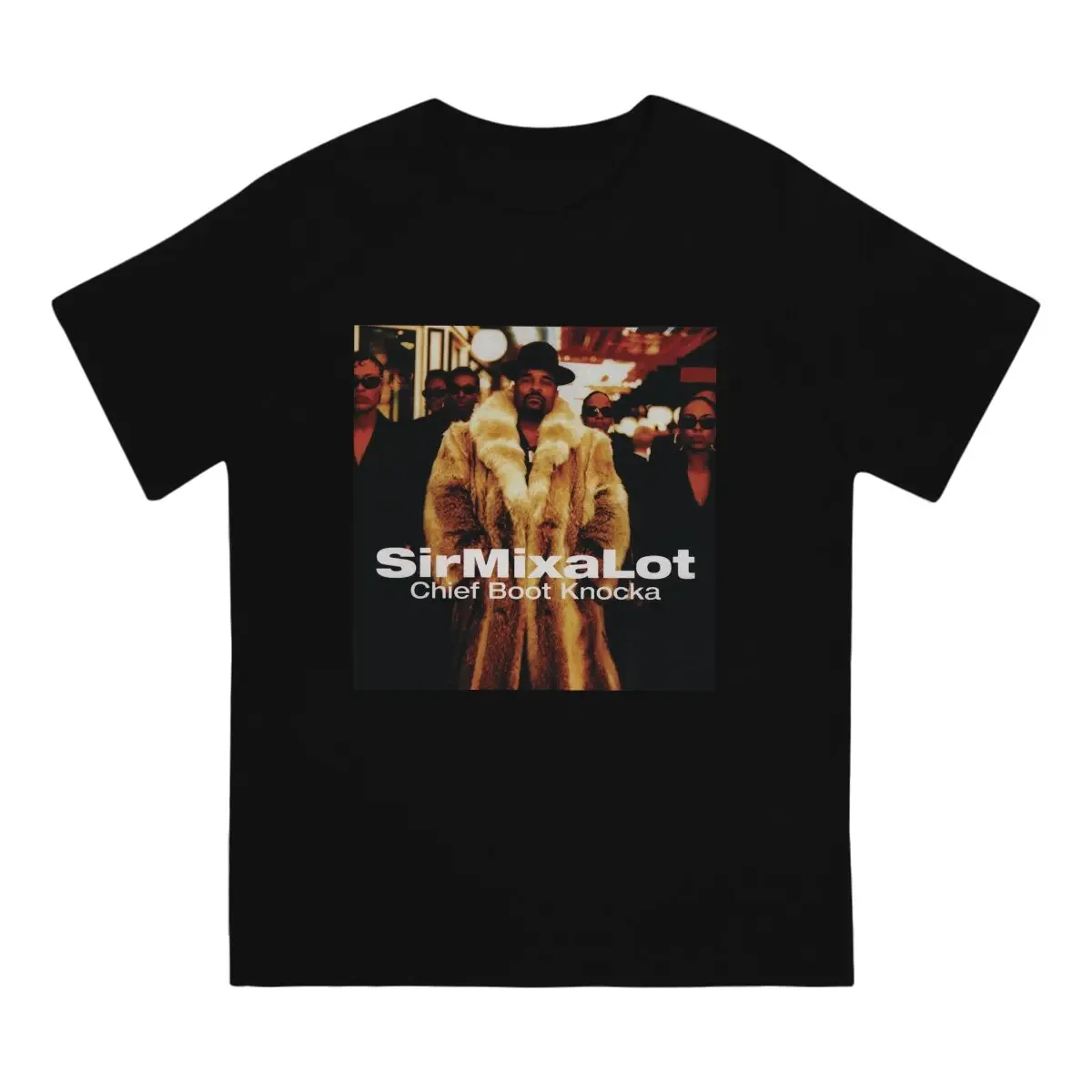 Chief Boot Knocka Music Men TShirt Sir Mix-A-Lot Singer O Neck Short Sleeve Fabric T Shirt Funny Top Quality Birthday Gifts