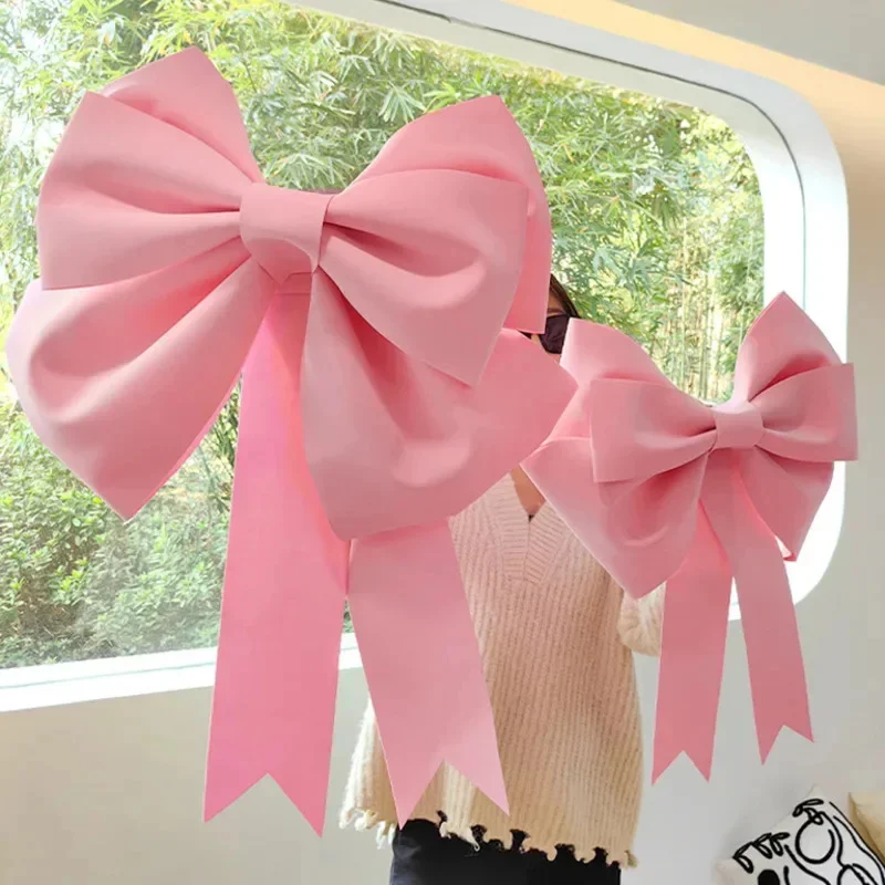 Giant Bow Decoration For Wedding Store Windows And Walls, Handmade DIY Party Background Wall Decoration For Added Atmosphere