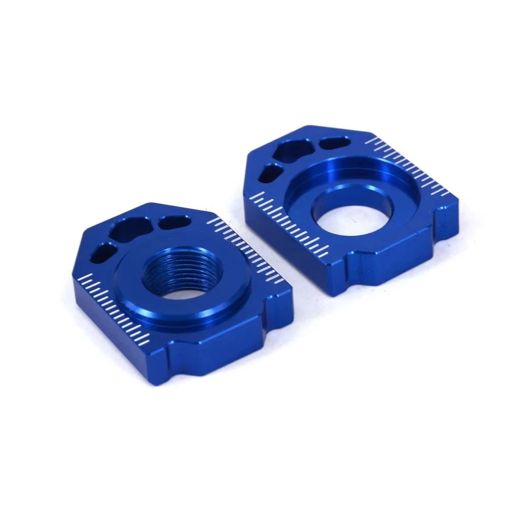 Moto CNC Rear Axle Block Chain Adjuster For Husqvarna TC85 TC125 TC250 TE TX FC FE 125 150 250 350 450 501 Motocross Dirt Bike
