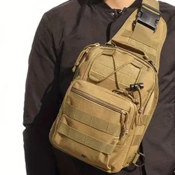 Outdoor Sport Tactical Pouch Hunting Shoulder Bag For Men Women Crossbody Bags Travel Chest Bag Hiking Camping Range Bags