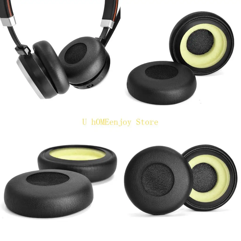 B0KF – oreillettes pour casque Evolve 20 2, housse en éponge souple remplacement, oreille élastique, facile à installer