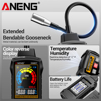 ANENG 807 Combustible Gas Detector Natural Gas Coal Gas Leakage Alarm PPM Tester LPG Leak Detection Device Audible Alarm Tools