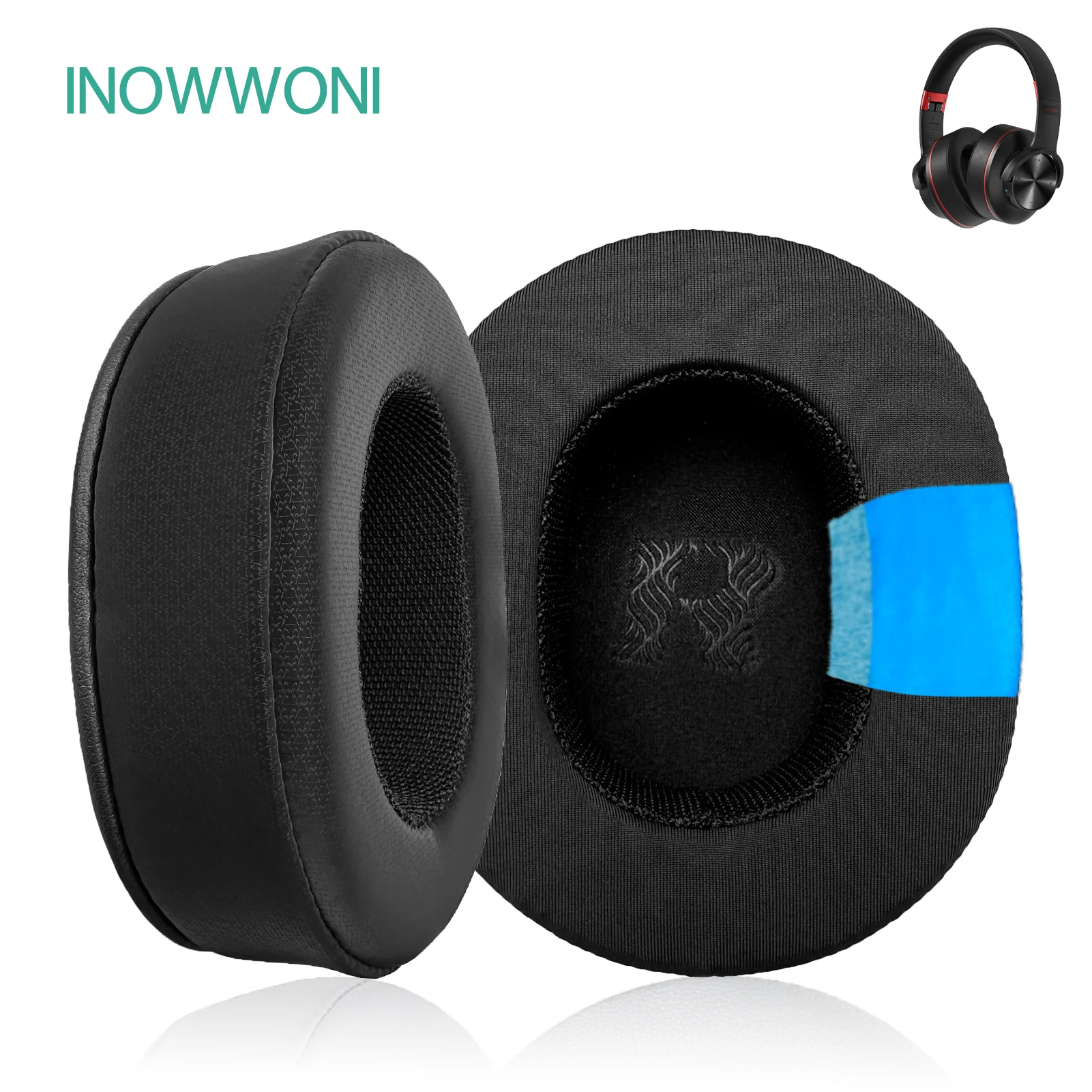 Сменные амбушюры INOWWONI для наушников Blitzwolf HP-2, амбушюры, чехлы, наушники, гарнитура Сменные амбушюры INOWWONI для наушников Blitzwolf HP-2, амбушюры, чехлы, наушники, гарнитура