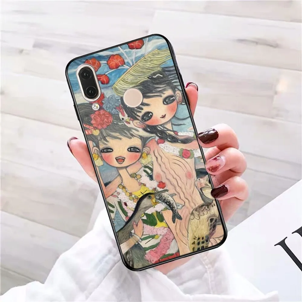 Aya Takano Art Telefoonhoesje Voor Redmi 5 6 7 8 9 10 Plus Pro 6 7 8 9 A Go K20 K30 K40 Pro Plus F3 Fundas