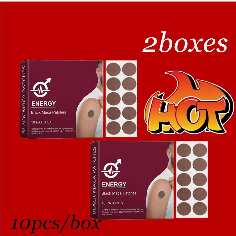 2X 10PCS Male Enhancement Patch Boost Stamina Delay Relieve Prostatitis Strength Kidney Function Nourishing Kidney Plaste