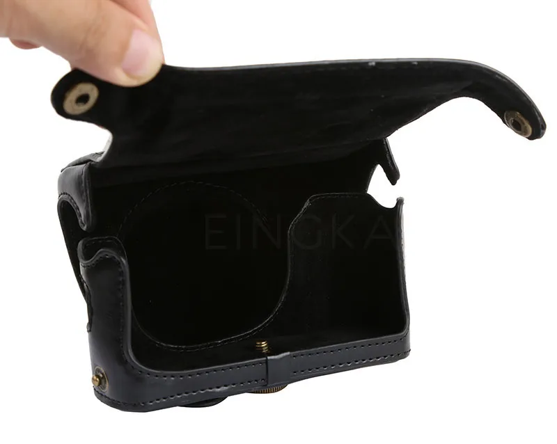 حقيبة كاميرا PU حافظة الجسم لـ Fujifilm X100F