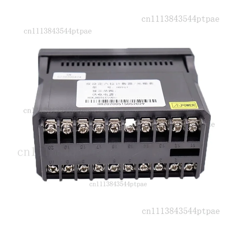 6 Slot Phase Slot Identification Pulse Counting Meter Grating Meter Hb961