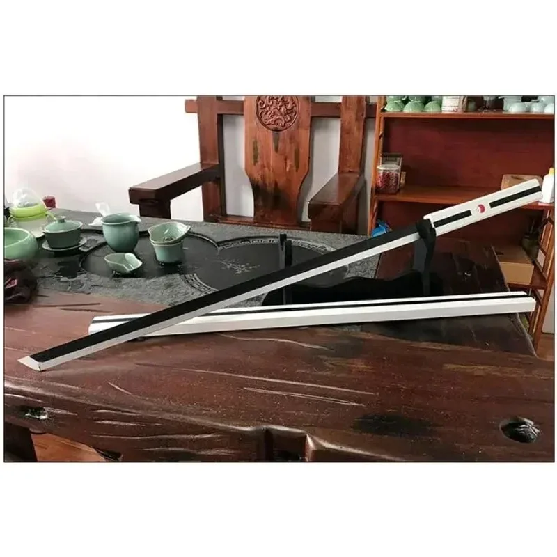 

100 см забавный косплей Саске Ниндзя Кунай деревянный японский самурайский меч лезвие ножа модель аниме костюм подарок для вечеринки