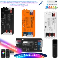 GLEDOPTO WLED LED Controller for WS2811/WS2812B/SM16703P 10A/Channel WiFi/Alexa Control Multi-Voltage(DC 5-24V)Built-in Mic