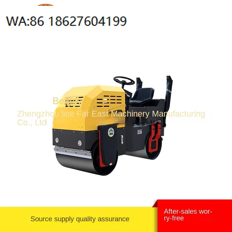 

1Ton 3Ton Single Double Steel Wheel Road Roller Short Turning Radius Mini Compactor for Asphalt Lawn