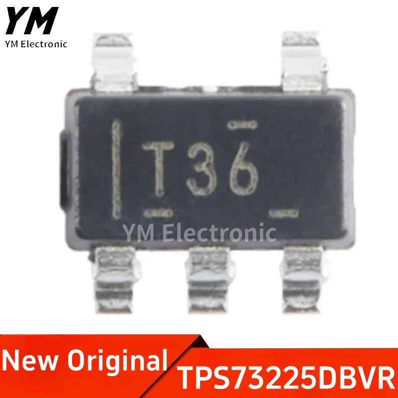 New Original TPS73225DBVR T36 SOT-23-5 with reverse current protection 250mA voltage drop regulator