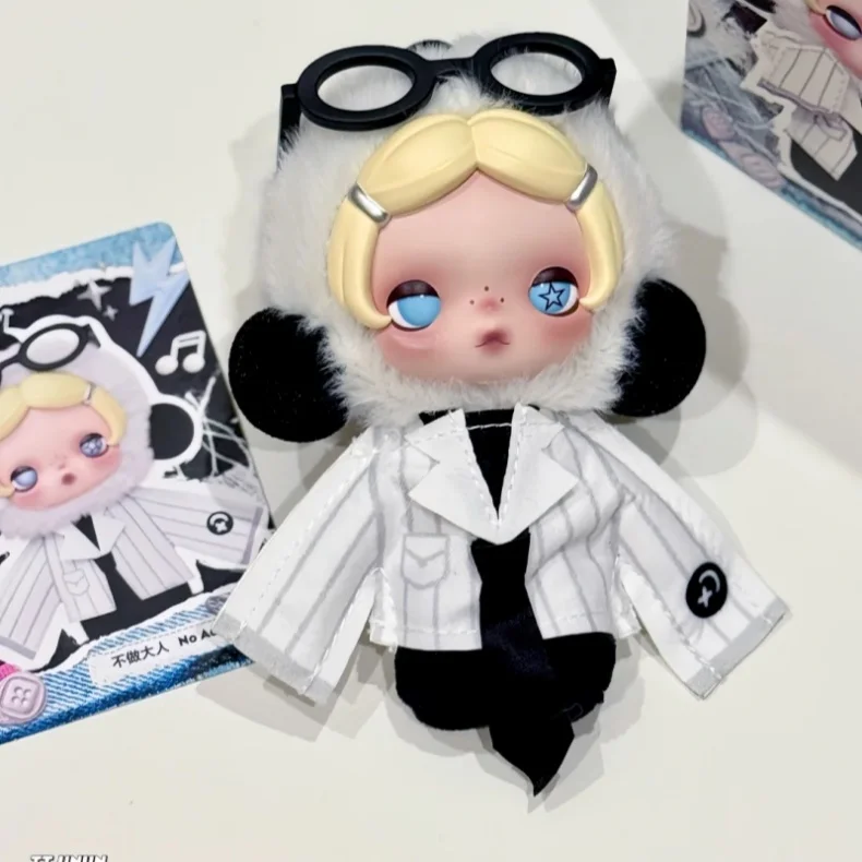 Original POP MART SKULLPANDA Off Mode Serie Blind Box Niedliche Flauschige Puppe Anhänger Schlüsselanhänger Taschenanhänger Ita Bag Sammlerstück Spielzeug Geschenk – Detail 12