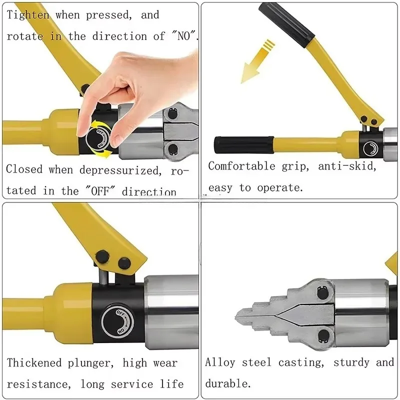 YQ30 Portable Manual Hydraulic Expander Tool Alloy Steel Pliers For Fire Fighting Rescue Demolition Work