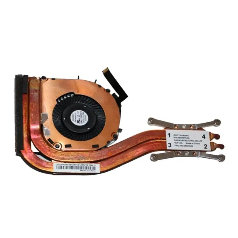 WYORESY New  For Laptop Lenovo ThinkPad X1 Carbon Fan 1st Gen X1C CPU Fan Heatsink Radiator 04 W3589