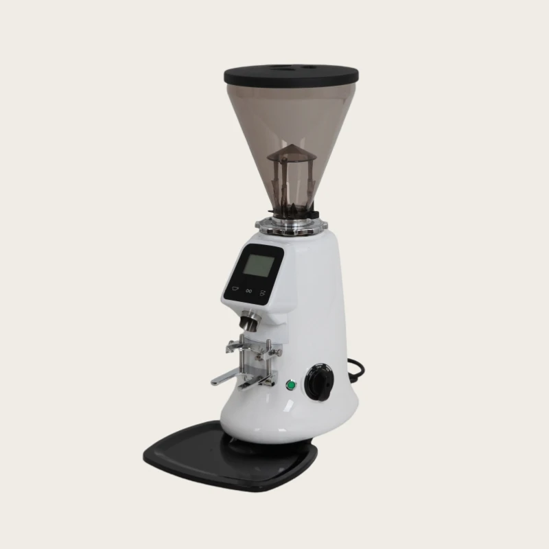 New Barista Automatic Coffee Bean Grinder Machine Commercial Electric Coffee Grinders Coffee Grinding 64mm Burr RCM-600AD