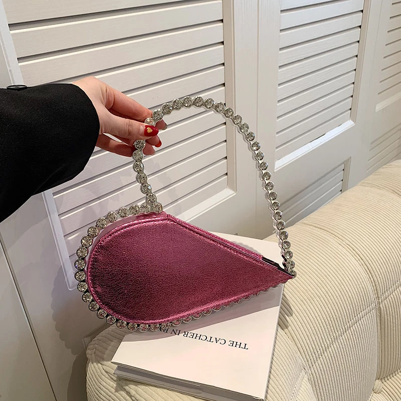 Brand Designer Diamond maglione da sera Totes borsa e portamonete borse a tracolla da donna 2023 nuove pochette di lusso di alta qualità