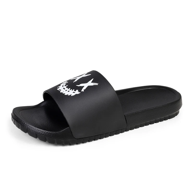 Plus Big Size 49 50 51 52 Mens Rubber Printed Slippers For Men Low Price Slides Indoor Outdoor Home House Summer Beach Shoes