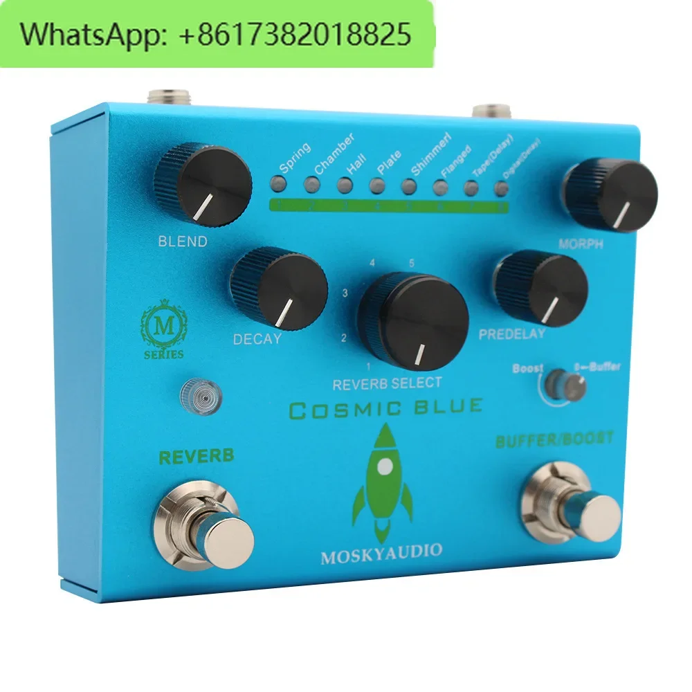 MOSKYAUDIO COSMIC BLUE instrument guitar effector digital effector digital reverb effect