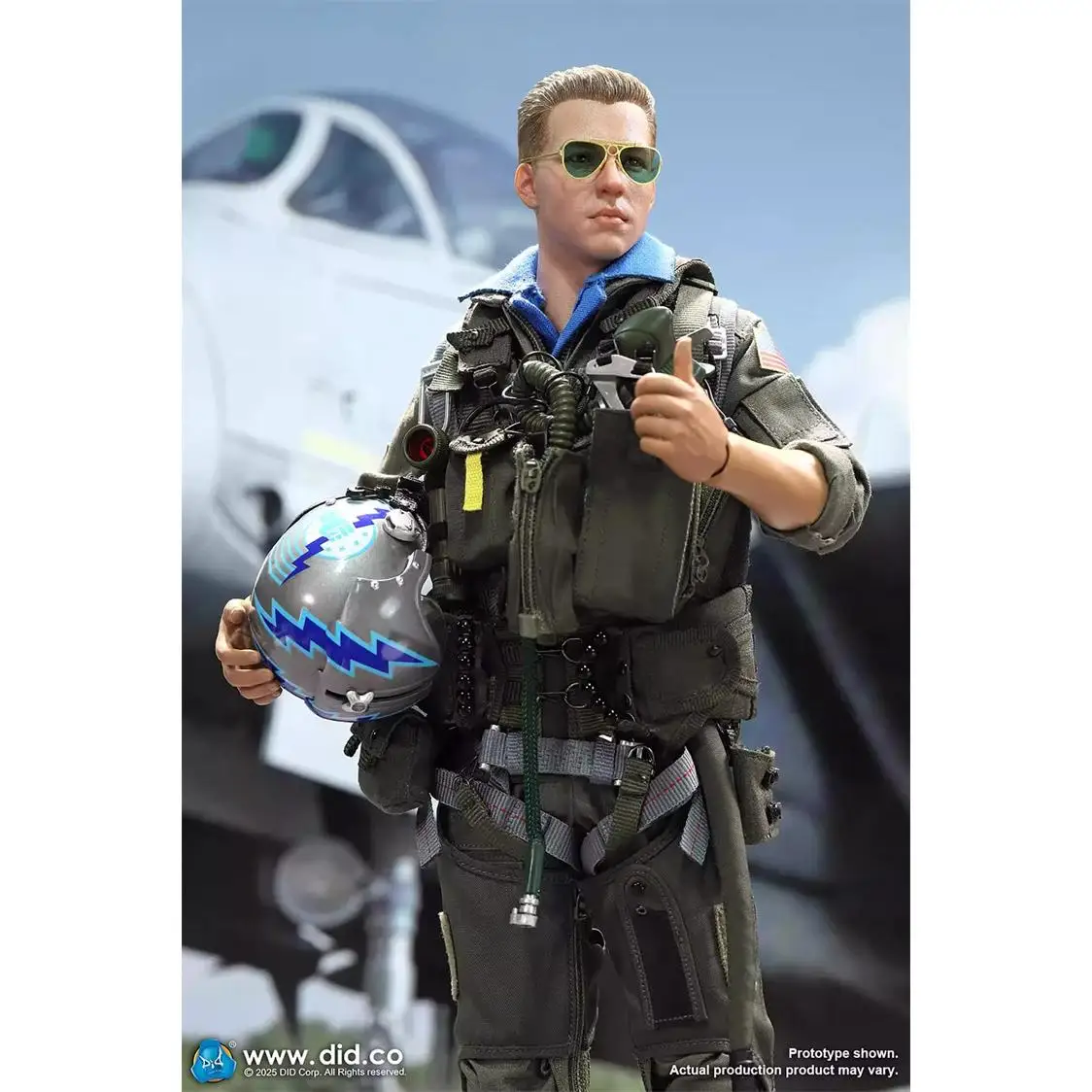 

In Stock DID MA80182 US F14 Pilot - Tom and Nick 1/6 Action Figure 12inch Full Set Model Toys Collection