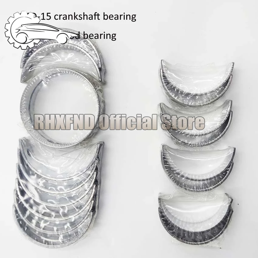 404D-15 Cylinder Head Bolt Gasket Kit Crankshaft bearing Connecting Rod Bearing Head Gasket  Exhaust Intake Valve For P.ERKINS