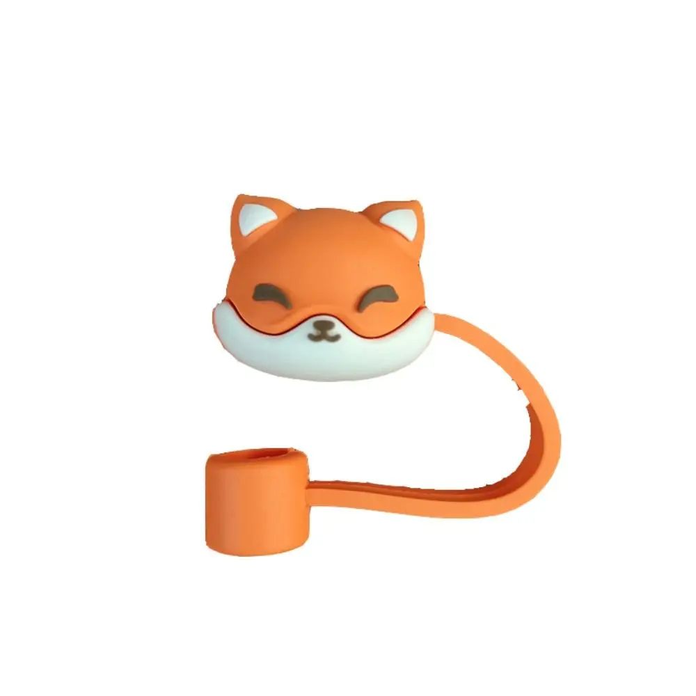 

Cute Fruit-shaped Cartoon Drinkware Plugs Straw Decoration Dust Cap Straw Cover Cup Accessories Straw Topper