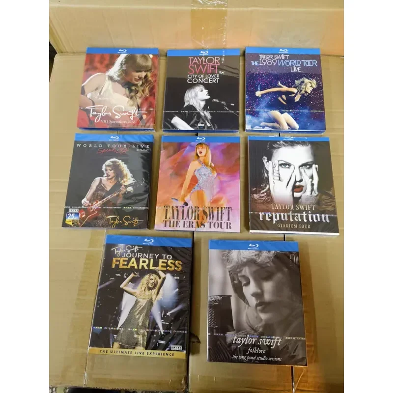 BD Blu-ray Disc Taylor Swift Full Recording 1080p 8 Disc Boxed Set