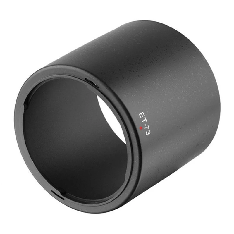 【Superdeals】ET-73 Capa de lente para montagem em câmera Capa de lente para proteger a lente contra arranhões para Canon EF 100Mm F/2.8L