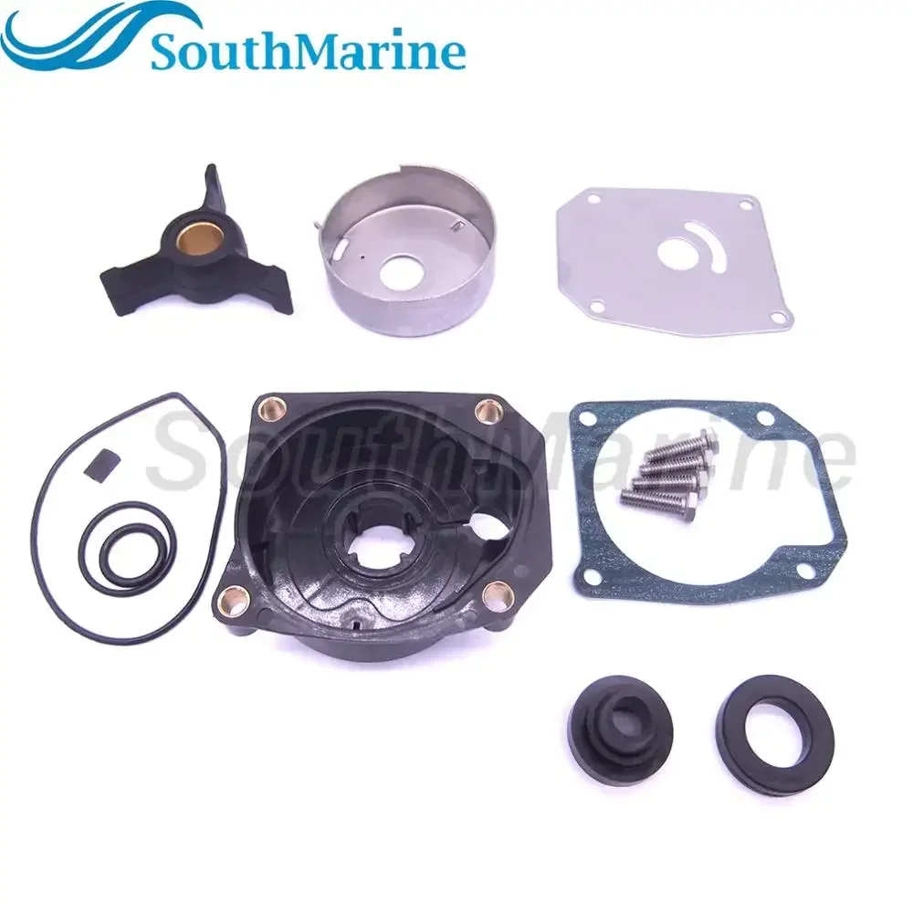 Boat Motor 438592 433548 433549 777805 0438592 0433548 0433549 0777805 Water Pump Repair Kit with Housing for Evinrude Johnson O