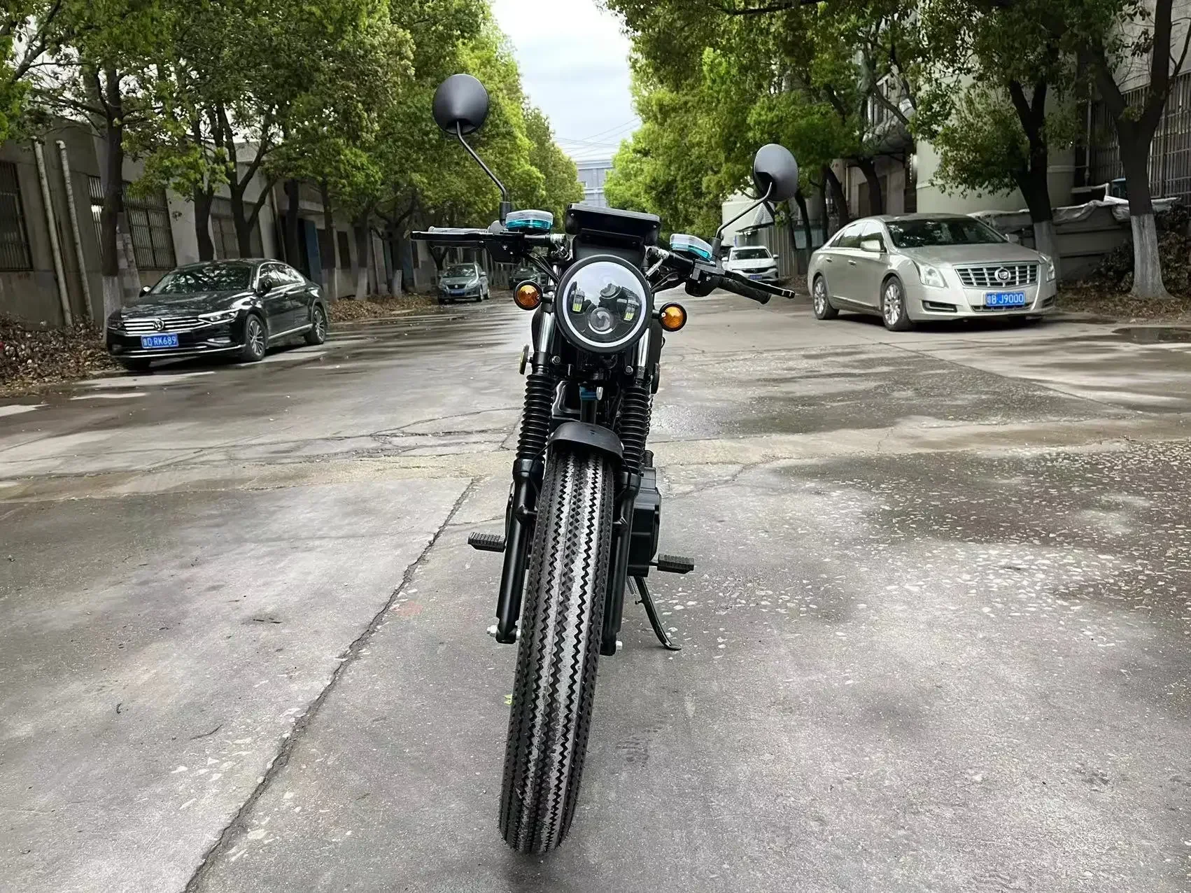 SCBLLuyuan Motorcycle최신 신에너지 리튬 배터리 고속 2025 최신 도시 오프로드 복고풍 디자인 성인 CG 전기