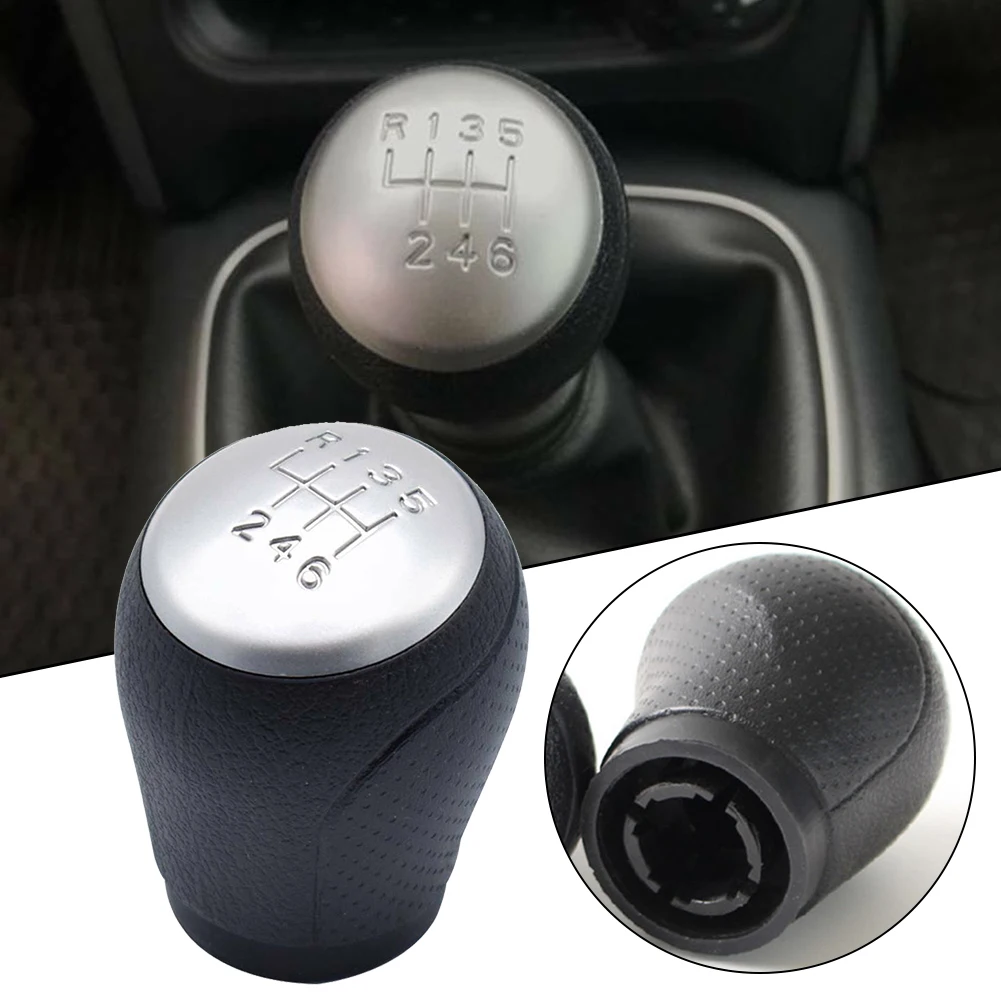 Sleek and Modern 6 Speed Gear Shift Knob for Nissan Juke F15 Xtrail T31 Qashqai J10 Perfect Fit and Great Performance