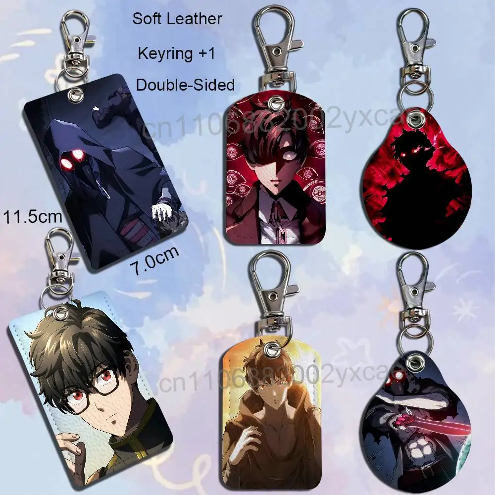 Vikir Van Baskerville Revenge of the Iron Cartoon Singer Anime Card Keychain Fashion Pendant Bag ID Door Card Holder Bus Card